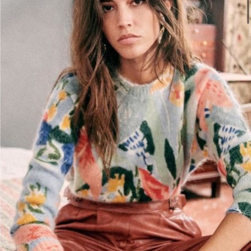 Sezane El Salvador Multicolor Sweater